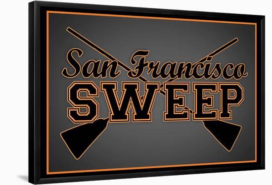 San Francisco Sweep-null-Framed Poster