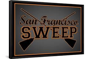 San Francisco Sweep-null-Framed Poster