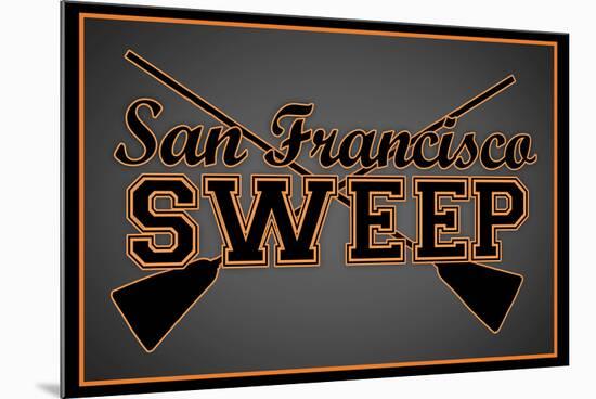 San Francisco Sweep-null-Mounted Poster