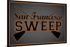 San Francisco Sweep-null-Mounted Poster