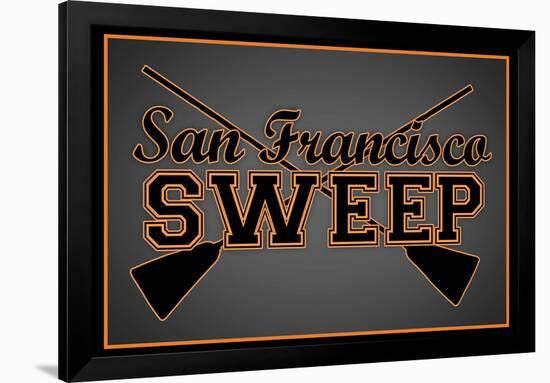 San Francisco Sweep-null-Framed Poster