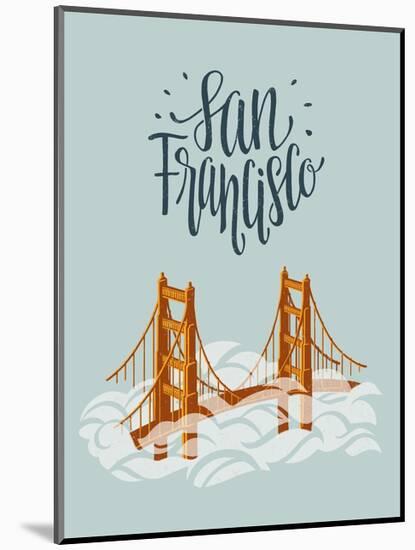 San Francisco Travel-Emily Rasmussen-Mounted Art Print