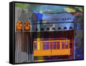 San Francisco Trolley Car-Sisa Jasper-Framed Stretched Canvas