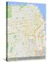 San Francisco, United States of America Map-null-Stretched Canvas