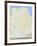 San Francisco, United States of America Map-null-Framed Poster