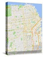 San Francisco, United States of America Map-null-Stretched Canvas