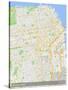 San Francisco, United States of America Map-null-Stretched Canvas