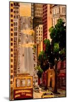 San Francisco Van Ness Cable Car-Markus Bleichner-Mounted Art Print