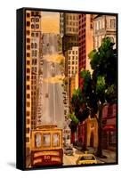 San Francisco Van Ness Cable Car-Markus Bleichner-Framed Stretched Canvas