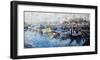 San Francisco Wharf-Mark Lague-Framed Art Print