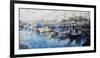 San Francisco Wharf-Mark Lague-Framed Art Print