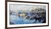 San Francisco Wharf-Mark Lague-Framed Art Print