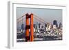 San Francisco with the Golden Gate Bridge-kropic-Framed Photographic Print