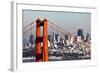 San Francisco with the Golden Gate Bridge-kropic-Framed Photographic Print