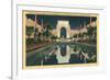 San Francisco World's Court of Reflections-null-Framed Art Print