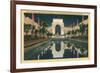 San Francisco World's Court of Reflections-null-Framed Art Print