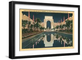 San Francisco World's Court of Reflections-null-Framed Art Print