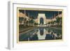 San Francisco World's Court of Reflections-null-Framed Art Print