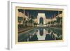 San Francisco World's Court of Reflections-null-Framed Art Print