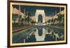 San Francisco World's Court of Reflections-null-Framed Art Print