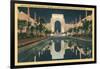 San Francisco World's Court of Reflections-null-Framed Art Print