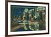 San Francisco World's Court of Reflections-null-Framed Premium Giclee Print