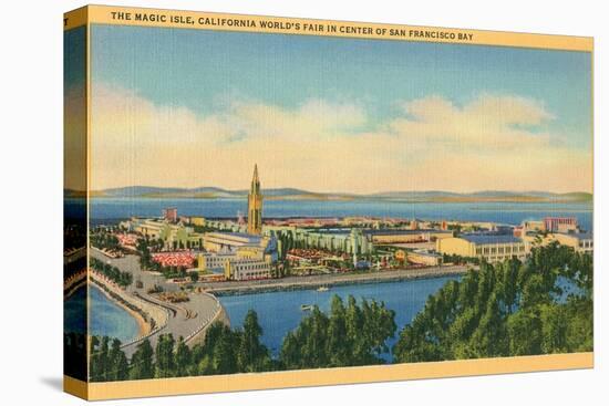 San Francisco World's Fair, Magic Isle-null-Stretched Canvas