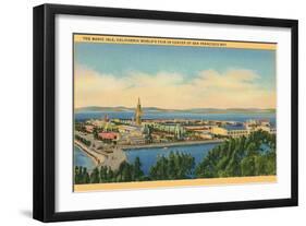 San Francisco World's Fair, Magic Isle-null-Framed Art Print