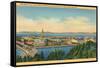 San Francisco World's Fair, Magic Isle-null-Framed Stretched Canvas