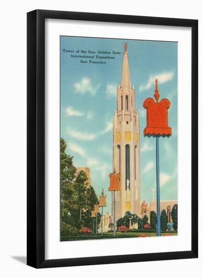 San Francisco World's Fair, Tower of the Sun-null-Framed Art Print