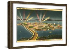 San Francisco World's Fair, Treasure Island-null-Framed Art Print