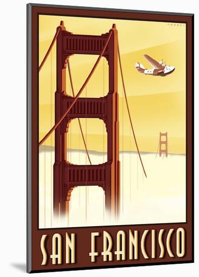 San Francisco-Steve Forney-Mounted Giclee Print