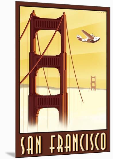 San Francisco-Steve Forney-Mounted Giclee Print