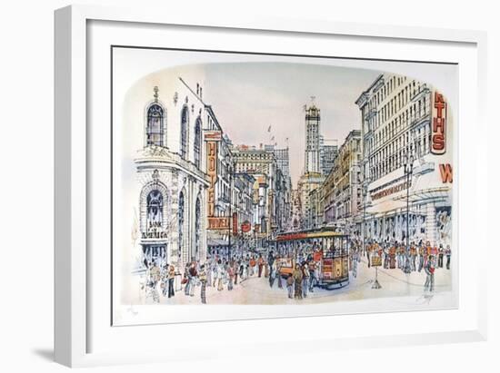 San Francisco-Rolf Rafflewski-Framed Limited Edition