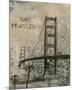 San Francisco-null-Mounted Premium Giclee Print