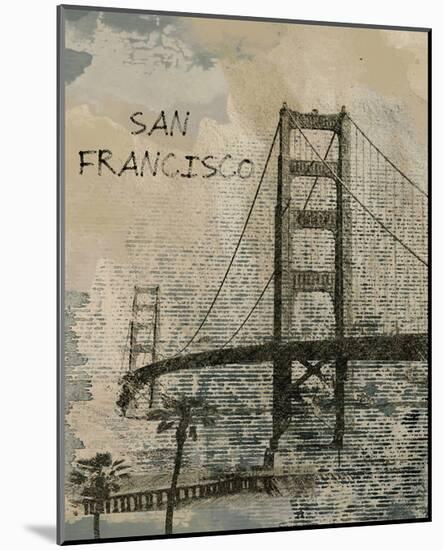 San Francisco-null-Mounted Art Print