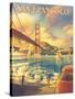 San Francisco-Kerne Erickson-Stretched Canvas