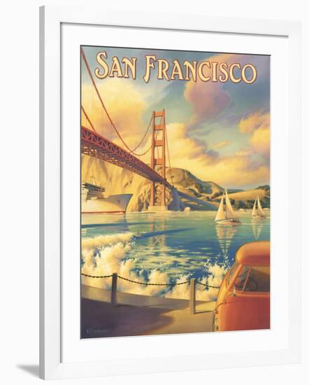 San Francisco-Kerne Erickson-Framed Giclee Print