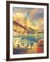 San Francisco-Kerne Erickson-Framed Giclee Print