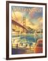 San Francisco-Kerne Erickson-Framed Giclee Print