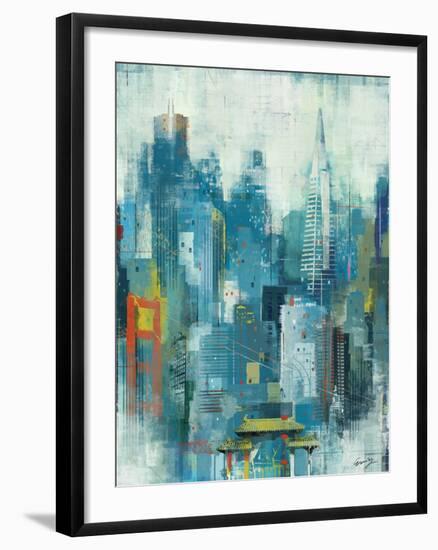 San Francisco-Eric Yang-Framed Art Print