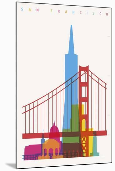 San Francisco-Yoni Alter-Mounted Giclee Print