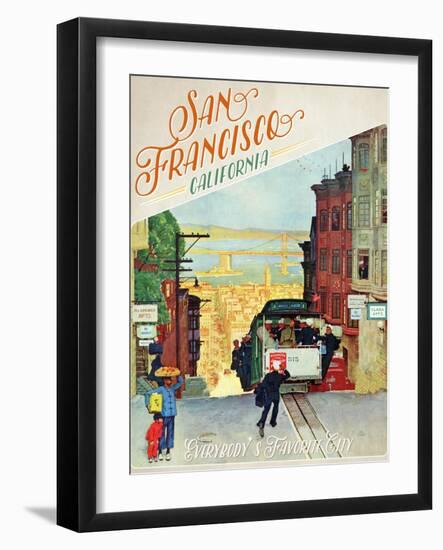 San Francisco-null-Framed Premium Giclee Print