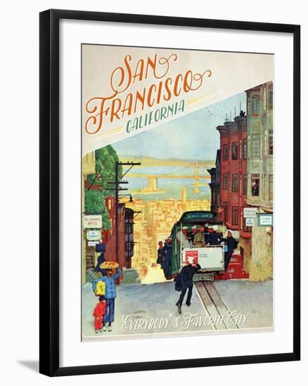 San Francisco-null-Framed Giclee Print