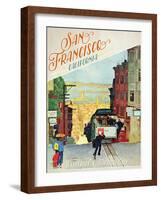 San Francisco-null-Framed Giclee Print