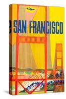 San Francisco-David Klein-Stretched Canvas