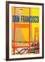 San Francisco-David Klein-Framed Art Print