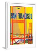 San Francisco-David Klein-Framed Art Print