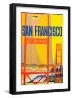 San Francisco-David Klein-Framed Art Print