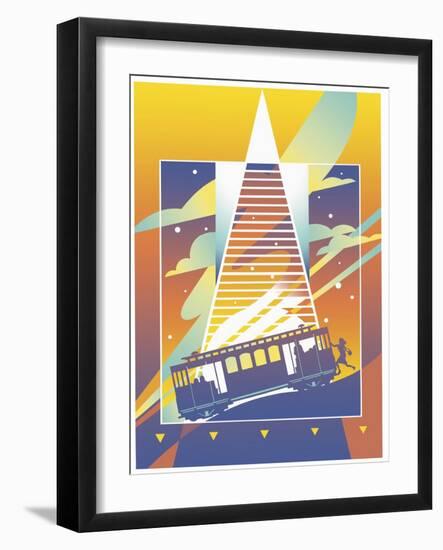 San Francisco-David Chestnutt-Framed Giclee Print